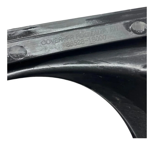 Grade Moldura Farol Milha Direito Hyundai Hb20 2012 2015 Oem Preto Direito - Imagem 9