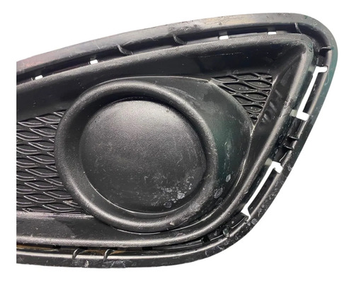 Moldura Grade Farol Milha Esquerdo Hyundai Hb20 2012 2015 Preto Esquerdo - Imagem 4