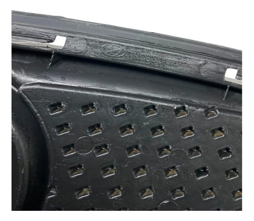 Moldura Grade Farol Milha Esquerdo Hyundai Hb20 2012 2015 Preto Esquerdo - Imagem 5