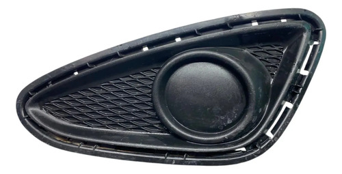 Moldura Grade Farol Milha Esquerdo Hyundai Hb20 2012 2015 Preto Esquerdo - Imagem 6