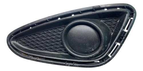 Moldura Grade Farol Milha Esquerdo Hyundai Hb20 2012 2015 Preto Esquerdo - Imagem 7