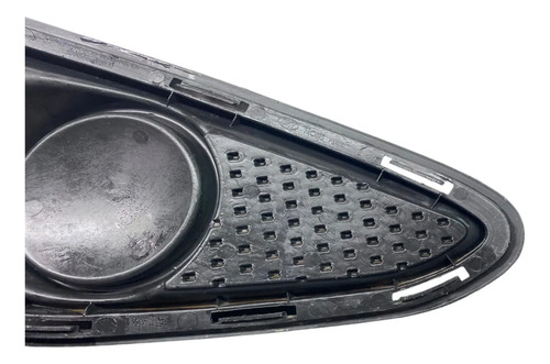 Moldura Grade Farol Milha Esquerdo Hyundai Hb20 2012 2015 Preto Esquerdo - Imagem 10
