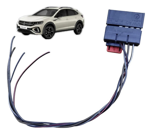 Plug Conector Circuito Soquete Lanterna Traseira Nivus 2025