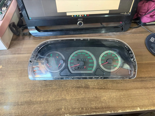 Painel Instrumento Fiat Palio Weekend 1.6 16v 2000 Original Verde