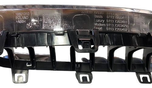 Grade Dianteira Esquerda Bmw 320i 329i 335i 2013 2018 Oem Preto Acetinado - Imagem 7