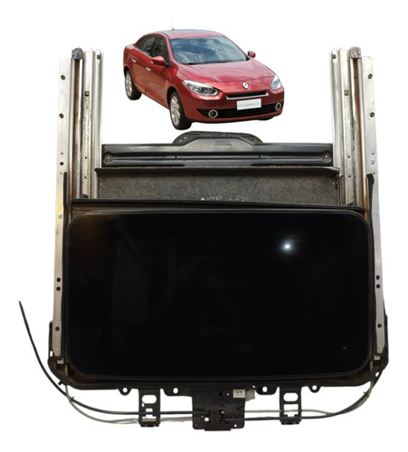 Teto Solar Completo C/ Motor Fluence 2011/18 913500014r Cinza