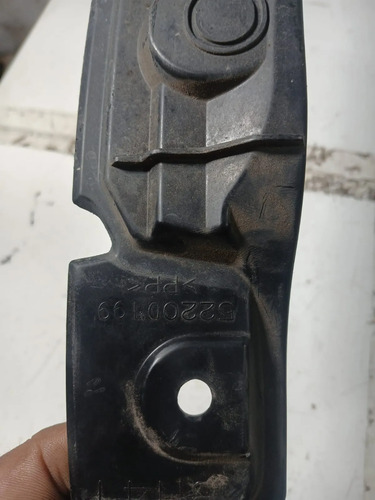 Suporte Defletor Paralama Mitsubishi Lancer 11 A 19 Esquerdo Preto - Imagem 2