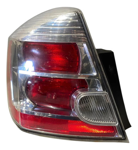 Lanterna Traseira Esquerda Nissan Sentra 2007 2013 Original Esquerdo/motorista Vermelho - Imagem 2