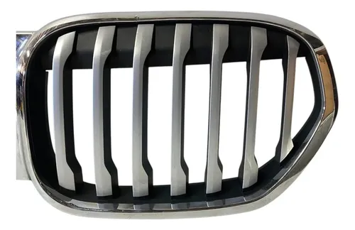 Grade Dianteira Bmw X1 2019 2021 Original Preto Natural - Imagem 2