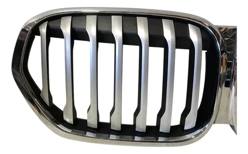 Grade Dianteira Bmw X1 2019 2021 Original Preto Natural - Imagem 3