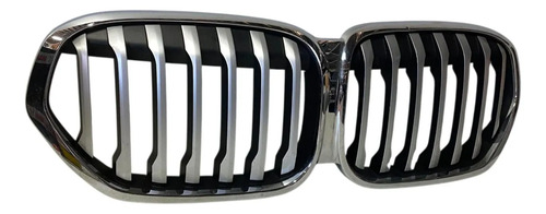 Grade Dianteira Bmw X1 2019 2021 Original Preto Natural - Imagem 4
