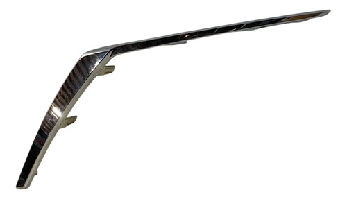 Moldura Friso Cromado Farol Esquerdo Nissan Kicks 2022 2025 Prateado