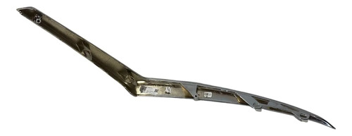 Moldura Friso Cromado Farol Esquerdo Nissan Kicks 2022 2025 Prateado - Imagem 7