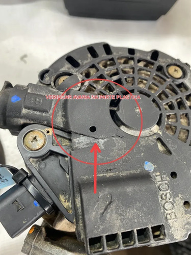 Alternador Fiat Punto Siena Strada Idea Motor 1.6  1.8 Etorq - Imagem 6