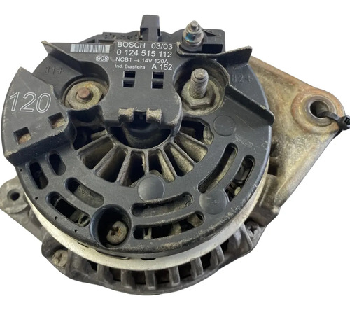 Alternador Fiat Palio Weekend 1.8 2003 Bosch 0124515112 - Imagem 2