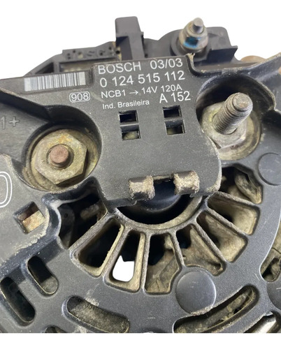Alternador Fiat Palio Weekend 1.8 2003 Bosch 0124515112 - Imagem 7