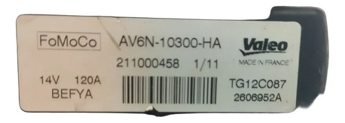 Alternador Ford Motor Sigma 1.6 16v - Imagem 10