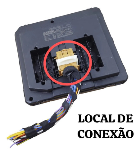 Plug Conector Modulo Bcm Volkswagem 2021 A 2025 Orig - Imagem 2