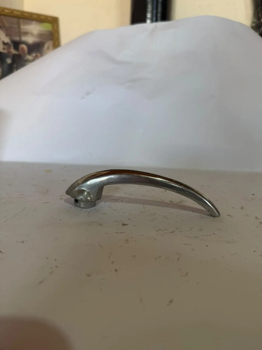Maçaneta Interna E Roseta P/ Fusca Originais Vw Cromado Dianteira - Imagem 2