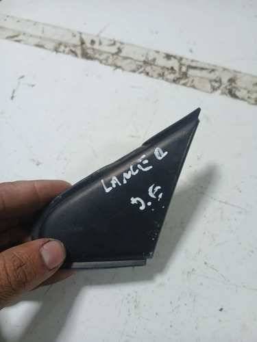 Moldura Retrovisor Esquerdo Mitsubishi Lancer 10 A 2019 Usad Preto