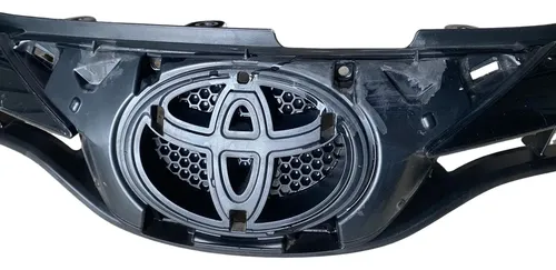 Grade Dianteira Pára-choque Toyota Yaris 2019 2022 Preto Fosco - Imagem 3