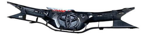 Grade Dianteira Pára-choque Toyota Yaris 2019 2022 Preto Fosco - Imagem 6