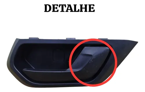 Maçaneta Interna Dianteira Direita Fiat Strada 1002532050 Preto Dianteira/traseira - Imagem 3