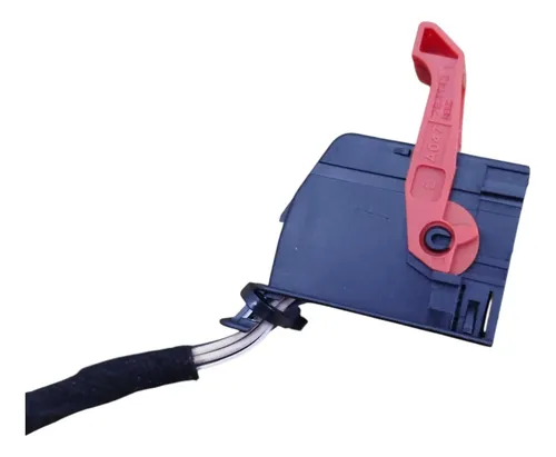 Plug Conector Comando Pisca Alerta Fiat Strada 2021 A 2024 Preto Com Detalhe Vermelho - Imagem 5