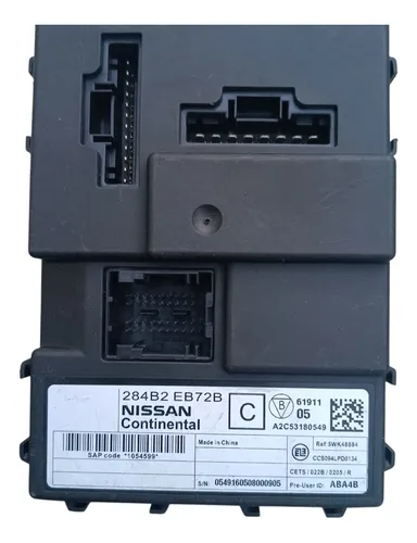Módulo  Bcm Conforto Nissan Frontier 284b2eb72b