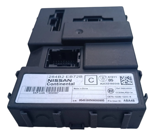 Módulo  Bcm Conforto Nissan Frontier 284b2eb72b - Imagem 2