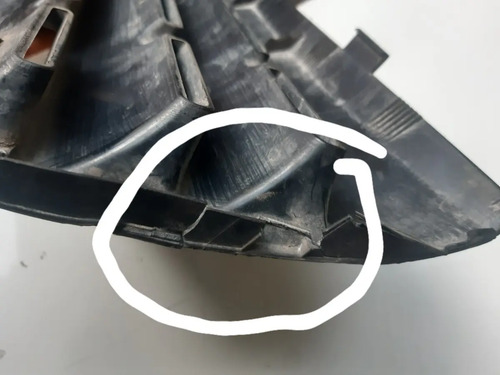 Grade Frontal - Fiat Uno - 1001651030 - Com Detalhe Preto - Imagem 3