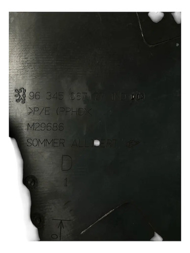 Tampa Acabamento Lateral Direito Painel Peugeot 307 06/2010 - Imagem 3