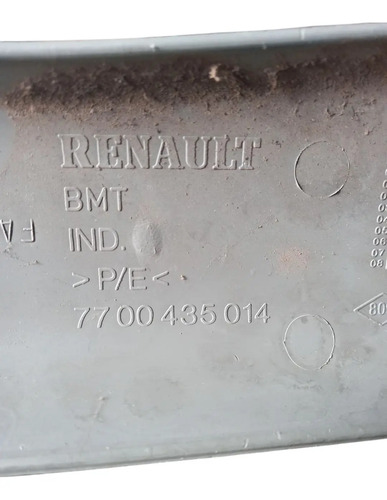 Soleira Traseira Direita Renault Clio 4p 01/12 Cinza - Imagem 3
