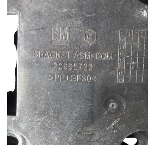Suporte Bateria Chevrolet Captiva 08/17- 20995730 Preto - Imagem 3