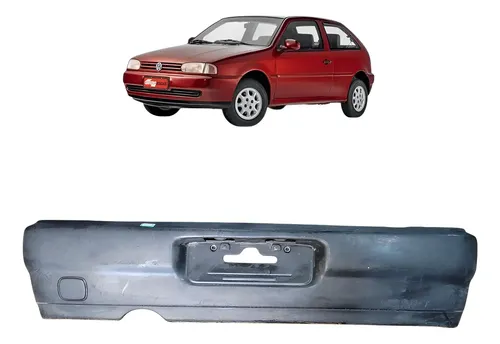Parachoque Volkswagen Gol G2 95 À 05 Preto - Imagem 1