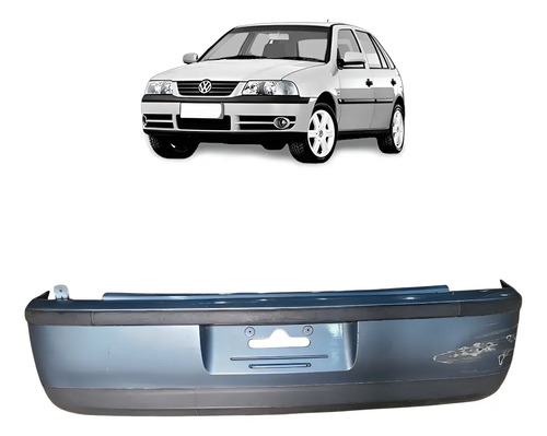 Para-choque Volkswagen Gol G3 99 À 05 Original 377807421f Azul-aço - Imagem 1
