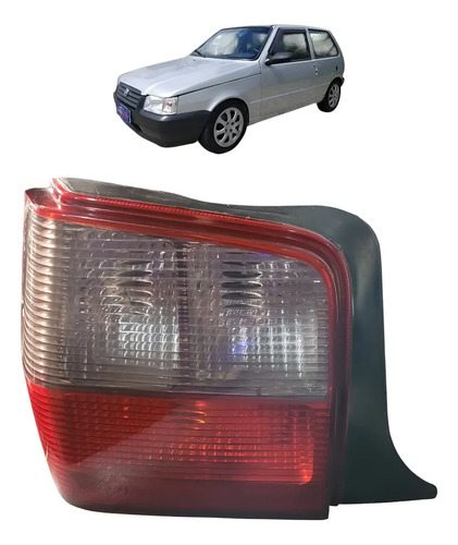 Lanterna Traseira Esquerda Fiat Uno 05/13 Paralela (detalhe) Esquerdo/motorista Vermelho
