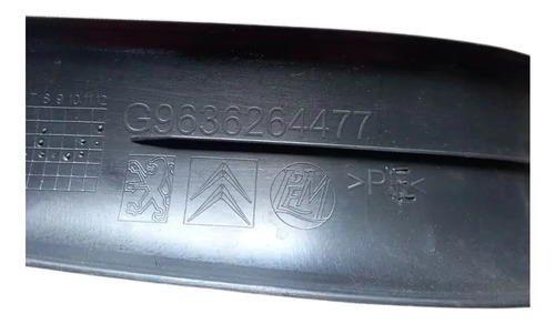 Soleira Porta Dianteira Esquerda Peugeot 307 08/12 Preto - Imagem 4
