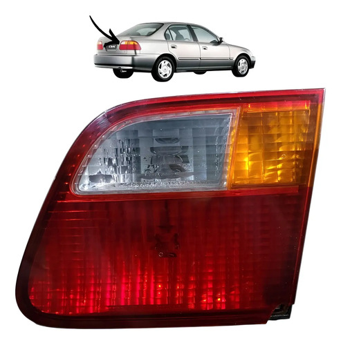 Lanterna Tampa Direita Honda Civic 99/00 Original (detalhe) Direito/passageiro Vermelho