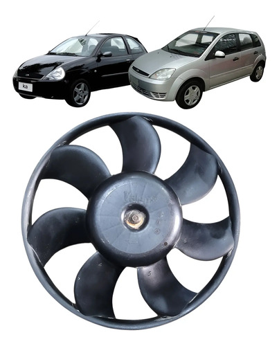 Ventoinha Radiador Ford Fiesta | Ka 02 À 2012