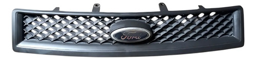 Grade Dianteira Central Ford Fiesta 06 Á 12 - 7s658200 Preto 1