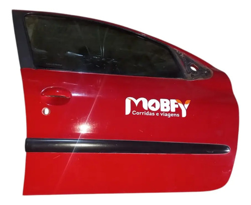 Porta D.d Peugeot 207 Escapade / Peugeot 206 Sw Dianteira Direito Preto