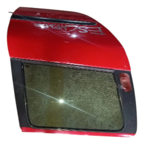 Porta Traseira Direita Peugeot 206 / 207sw Escapede 05 A 13 Traseira Direito Vermelho - Imagem 2