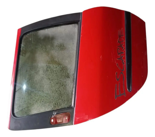 Porta Traseira Direita Peugeot 206 / 207sw Escapede 05 A 13 Traseira Direito Vermelho - Imagem 3