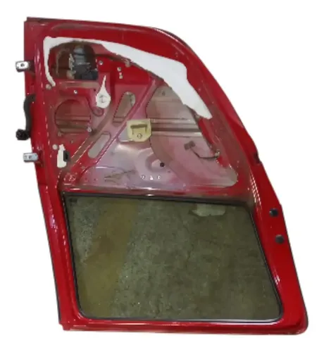 Porta Tras Esq Peugeot 207 Escapede / Peugeot 206 Sw 08 Á 13 Traseira Porta Esquerda Vermelho - Imagem 4