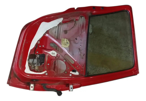 Porta Tras Esq Peugeot 207 Escapede / Peugeot 206 Sw 08 Á 13 Traseira Porta Esquerda Vermelho - Imagem 5
