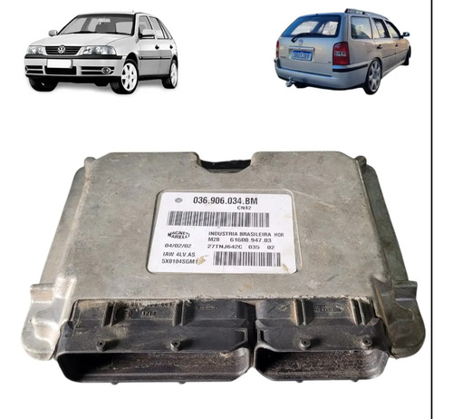 Módulo Injeção Original Vw Gol | Parati 1.0 16v -036906034bm - Imagem 1
