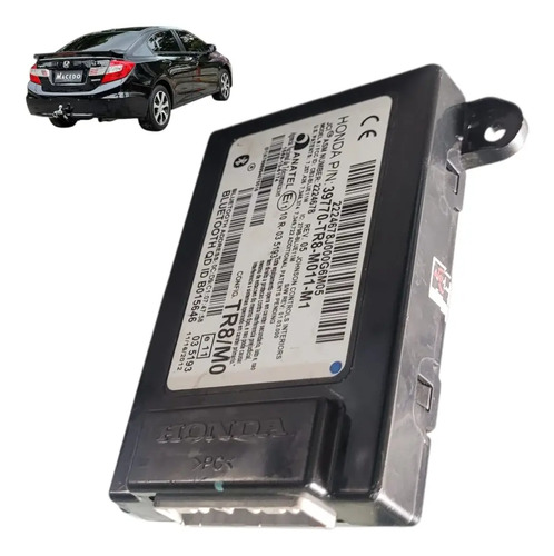 Modulo Central Bluetooth Honda Civic 12 À 16 -39770tr8m011m1 - Imagem 5
