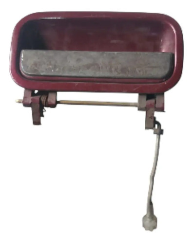 Maçaneta Externa Traseira Direito Gm Corsa 94/05 Vermelho - Imagem 2