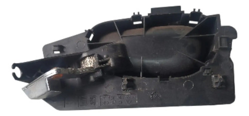 Maçaneta Interna Dianteira Direita Peugeot 307 07 Á 12 Preto - Imagem 4